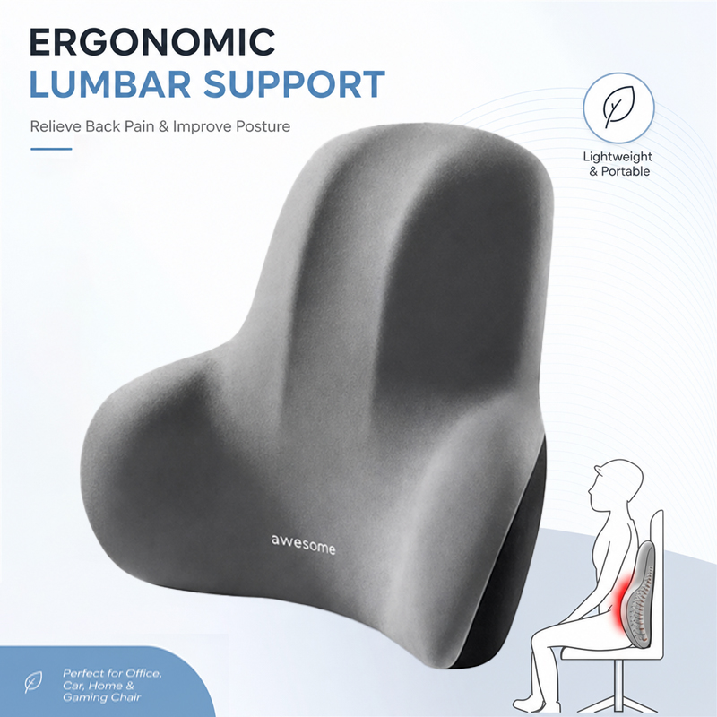 1 Pcs Memory Foam Lumbar Suppo - đánh giá và giá Gaming Chair Lumbar Pillow