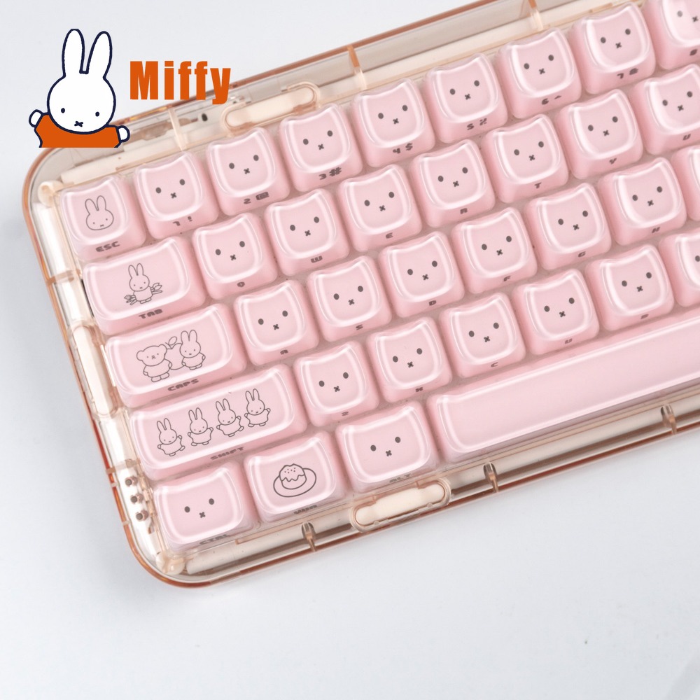 Kawaii Miffy Keycaps Cute Rabb - đánh giá và giá Pc Gaming Sultan