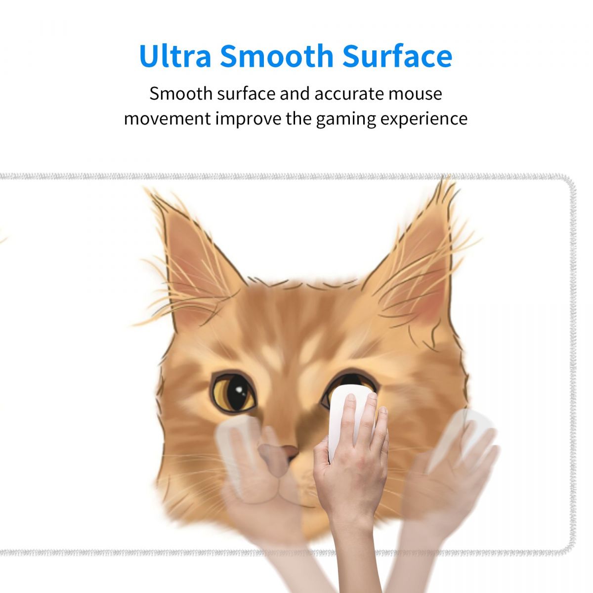 Large Mouse Pad Orange Tabby C - đánh giá và giá Pc Gaming Orange