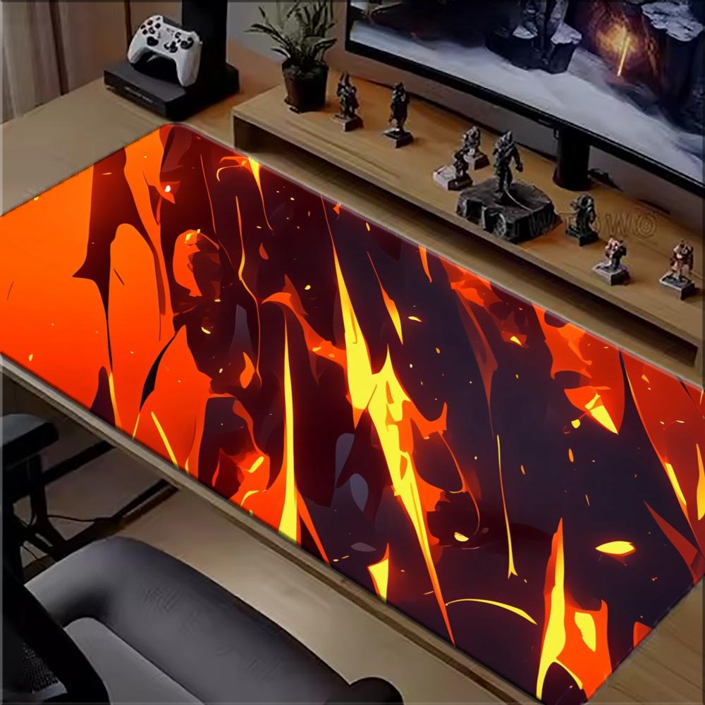 Orange Flame Lava Large Extend - đánh giá và giá Pc Gaming Orange