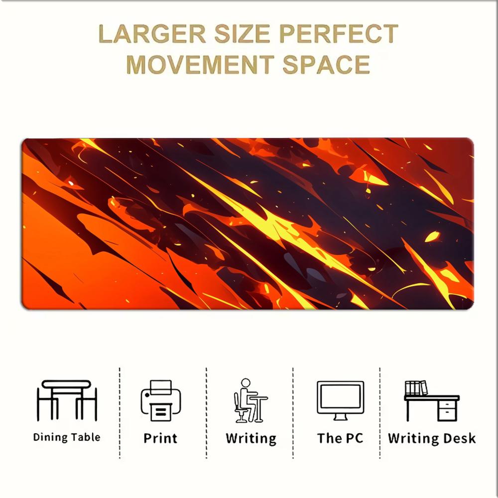 Orange Flame Lava Large Extend - đánh giá và giá Pc Gaming Orange