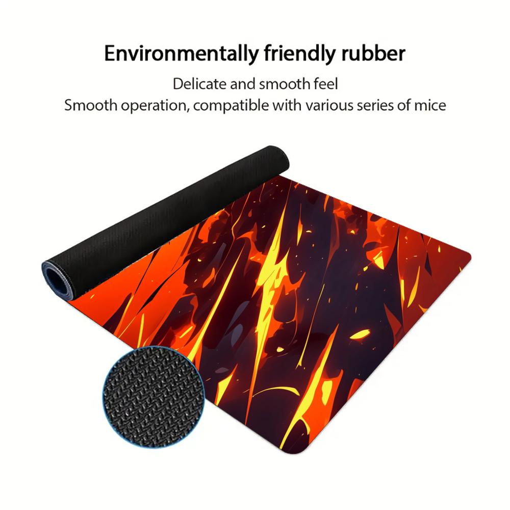Orange Flame Lava Large Extend - đánh giá và giá Pc Gaming Orange
