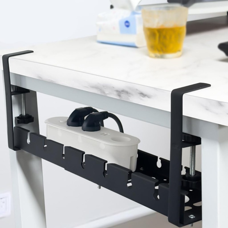 Heavy Duty Retractable Cable O - đánh giá và giá Desk Cable Organizer