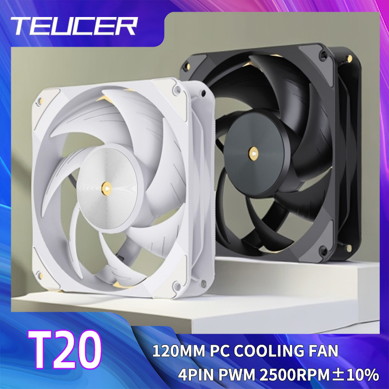 TEUCER T20 120mm 4Pin PWM Sile - đánh giá và giá Pc Gaming Ff