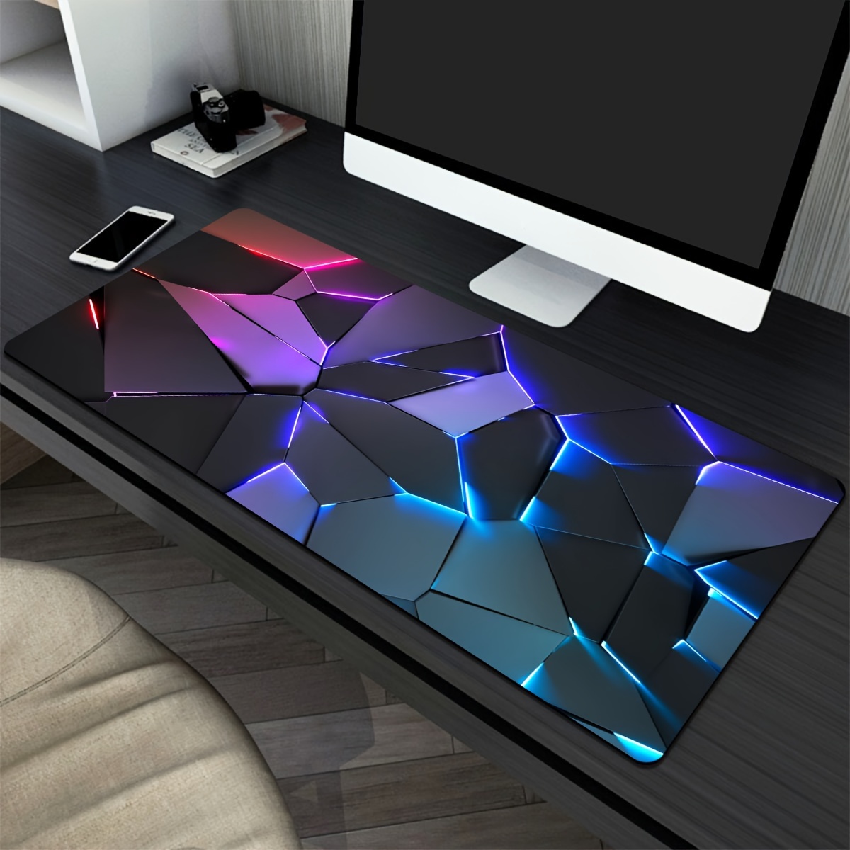 Line Geometry RGB Mouse pad la - đánh giá và giá Rgb Keyboard Wrist Rest