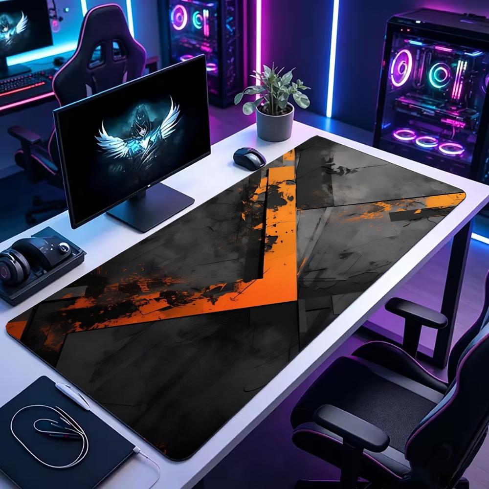 Black Orange Crack Geometric L - đánh giá và giá Pc Gaming Orange