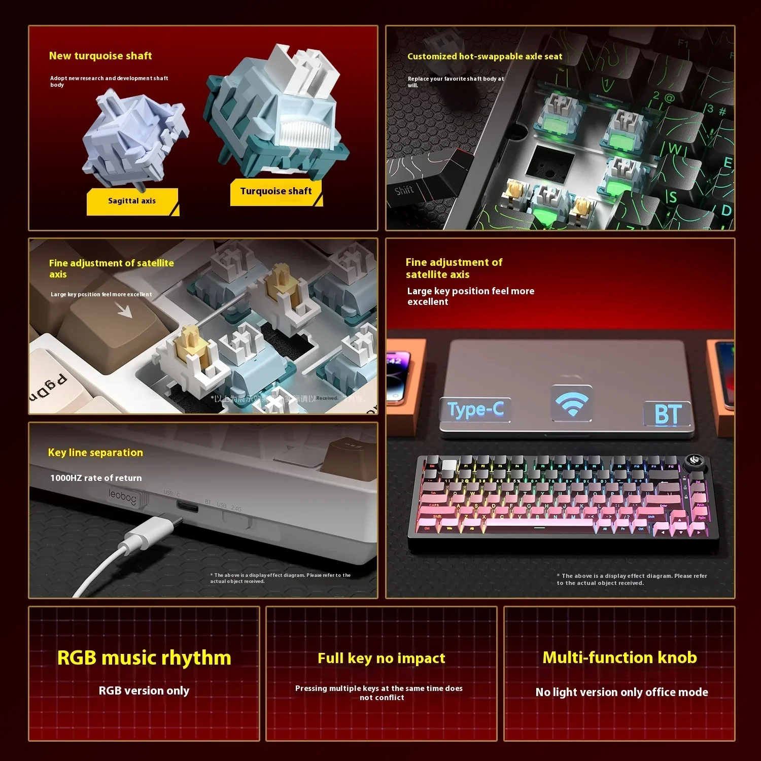 New Colors LEOBOG Hi75 HI75C H - đánh giá và giá Pc Gaming Orange
