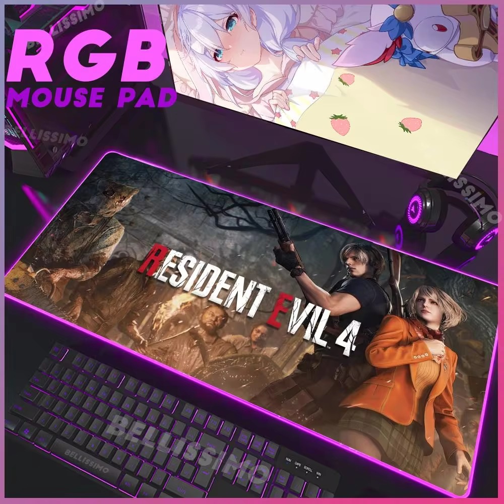 R_resident E_evil Serie RGB Ga - đánh giá và giá Rgb Keyboard Wrist Rest