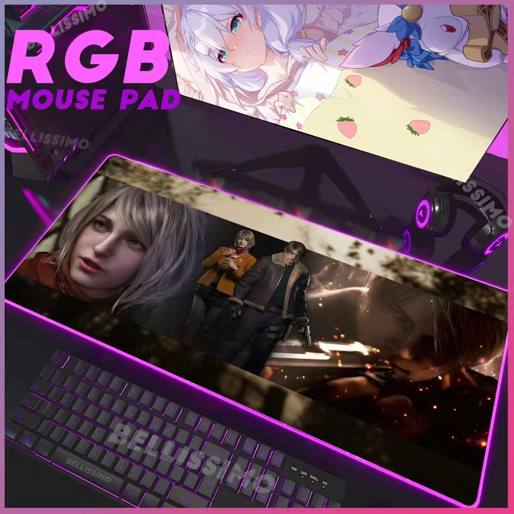 R_resident E_evil Serie RGB Ga - đánh giá và giá Rgb Keyboard Wrist Rest