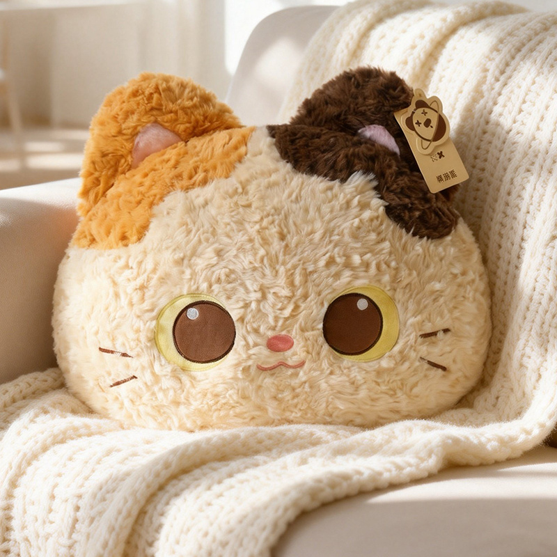 Cat Throw Pillow Adorable Kitt - đánh giá và giá Gaming Chair Lumbar Pillow