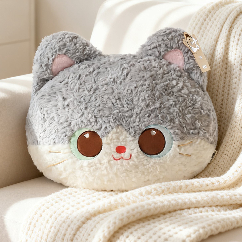 Cat Throw Pillow Adorable Kitt - đánh giá và giá Gaming Chair Lumbar Pillow