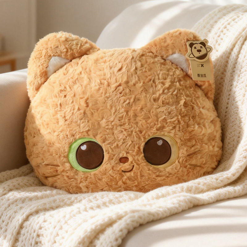 Cat Throw Pillow Adorable Kitt - đánh giá và giá Gaming Chair Lumbar Pillow
