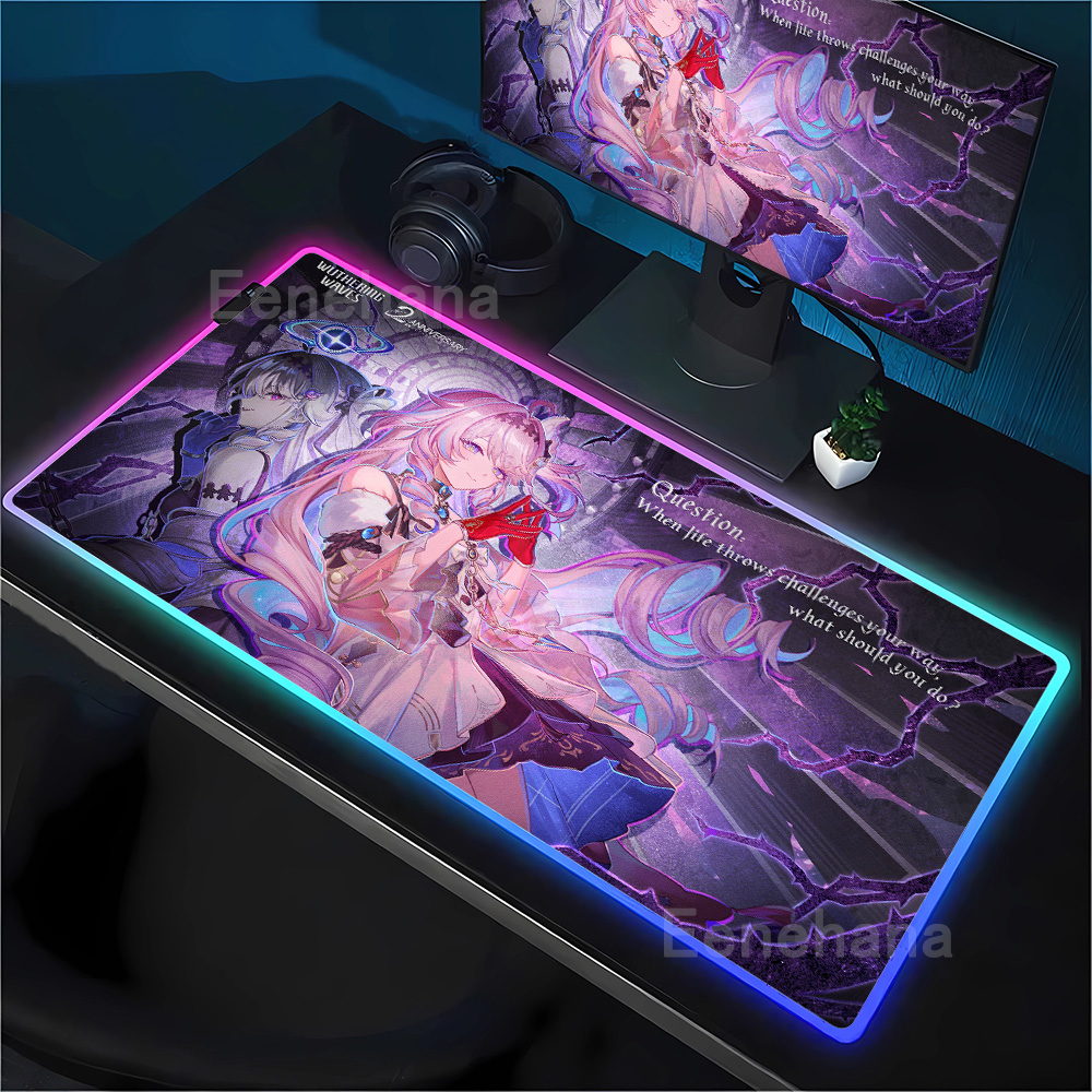 RGB Mousepad Gaming Wuthering  - đánh giá và giá Rgb Keyboard Wrist Rest