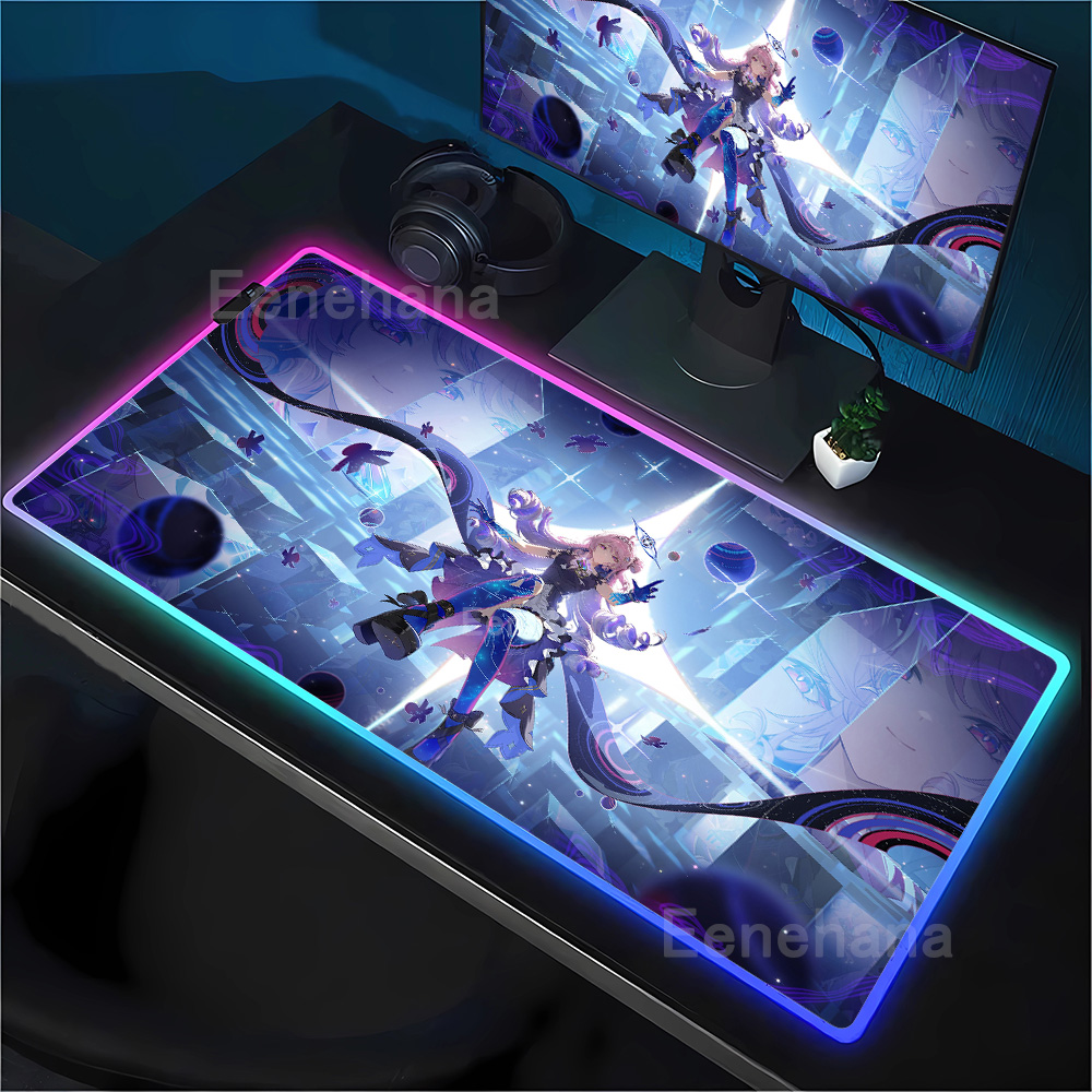 RGB Mousepad Gaming Wuthering  - đánh giá và giá Rgb Keyboard Wrist Rest