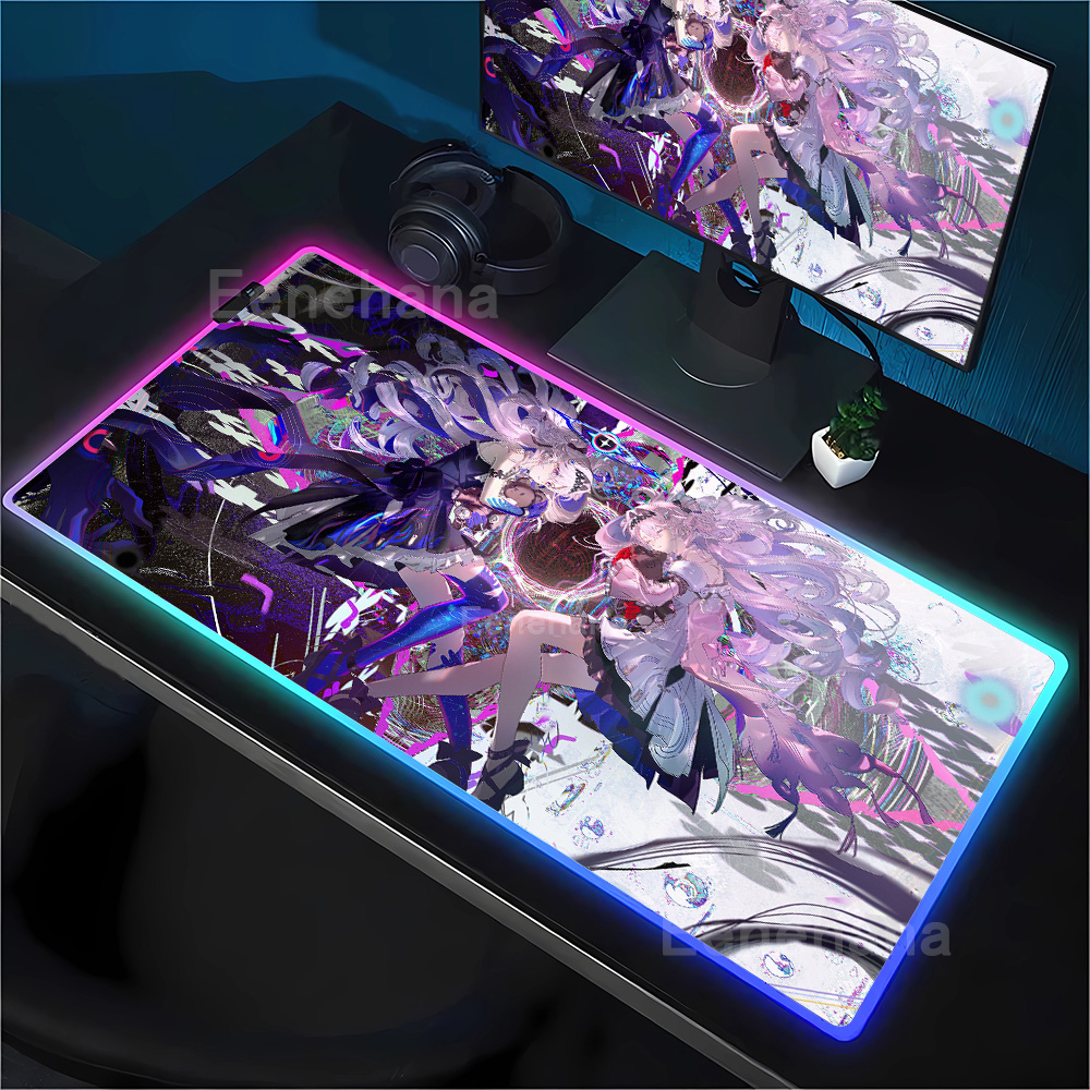 RGB Mousepad Gaming Wuthering  - đánh giá và giá Rgb Keyboard Wrist Rest