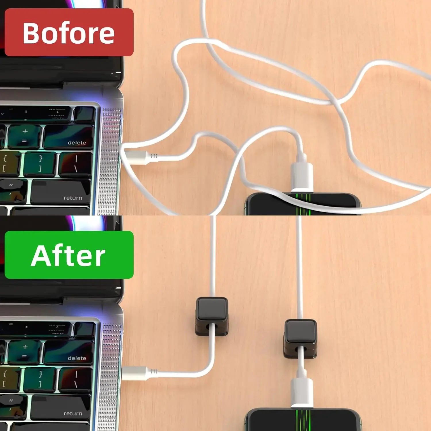 Mini Cable Organizer Holder Ma - đánh giá và giá Desk Cable Organizer