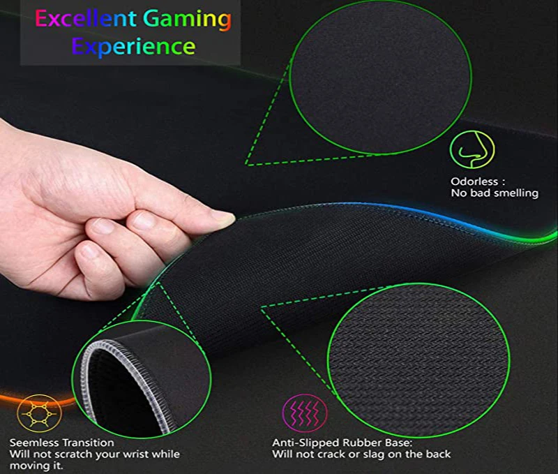 RGB HD XXL Cute Genshin Impact - đánh giá và giá Rgb Keyboard Wrist Rest