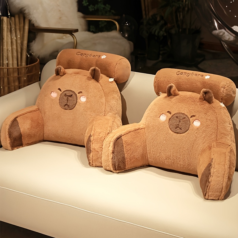 Capybara-Themed Plush Pillow C - đánh giá và giá Gaming Chair Lumbar Pillow