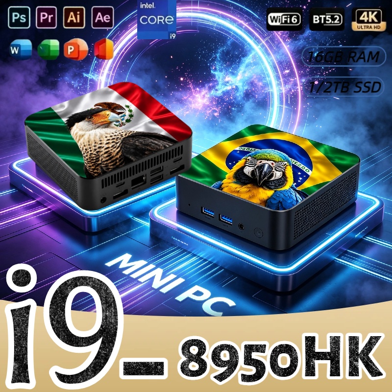 Mini PC Core i9-8950HK 16GB RA - đánh giá và giá Pc Gaming New