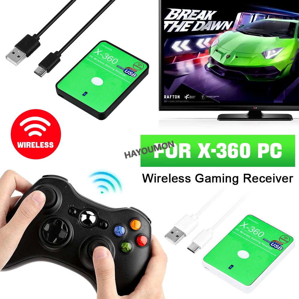 New Wireless Gaming Receiver f - đánh giá và giá Pc Gaming Xbox Controller