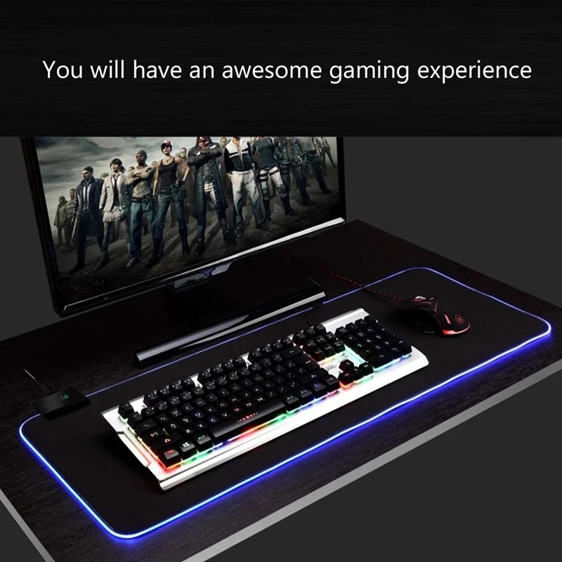LED Light Mousepad RGB Keyboar - đánh giá và giá Rgb Keyboard Wrist Rest