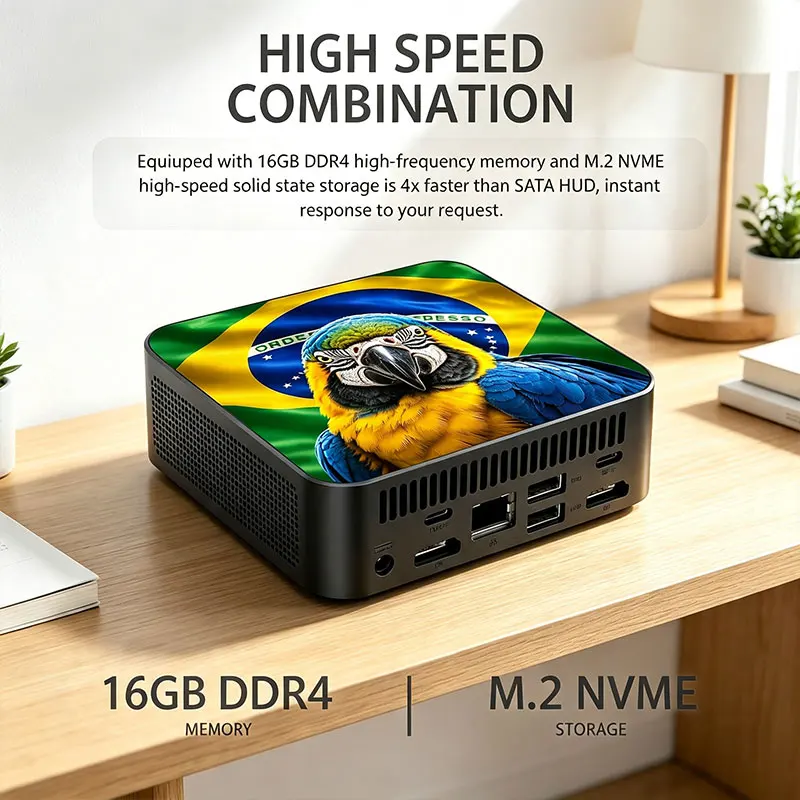 New Mexico Brazil Flag Mini PC - đánh giá và giá Pc Gaming New