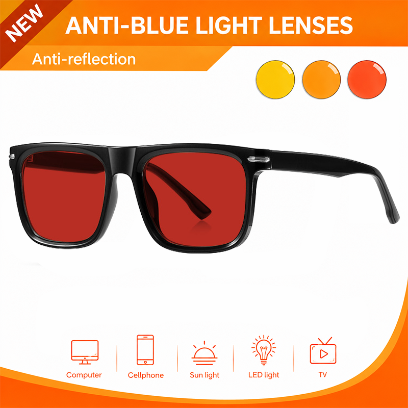 Anti Blue Light Glasses 3 Styl - đánh giá và giá Pc Gaming Orange