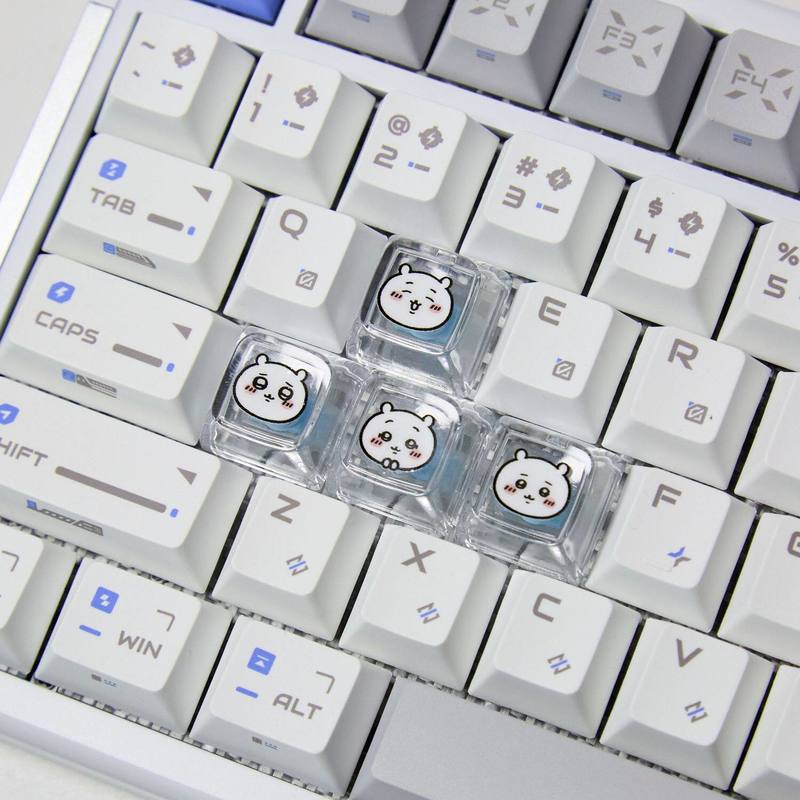 Chiikawa 4 Pcs Handmade Transp - đánh giá và giá Pc Gaming Keyboards
