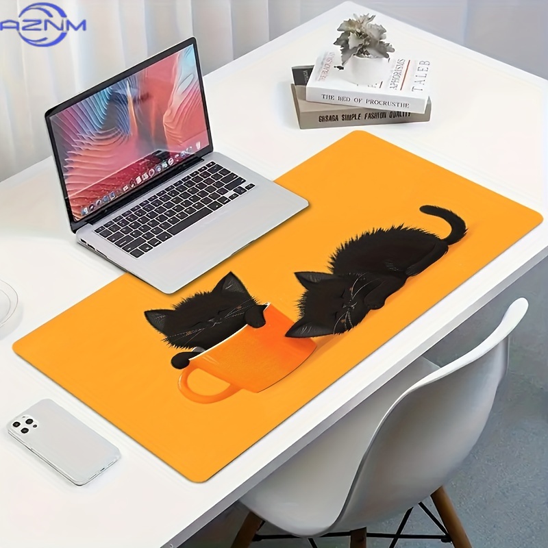 Two Sleepy Black Cat Gaming Mo - đánh giá và giá Pc Gaming Orange