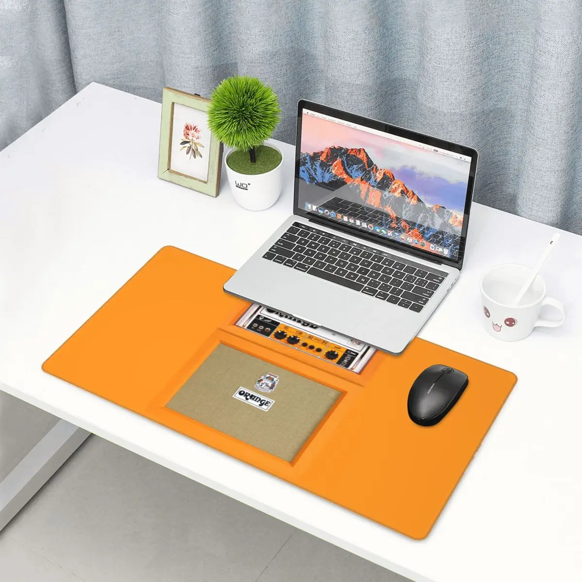 Large Mouse Pad Orange Color A - đánh giá và giá Pc Gaming Orange