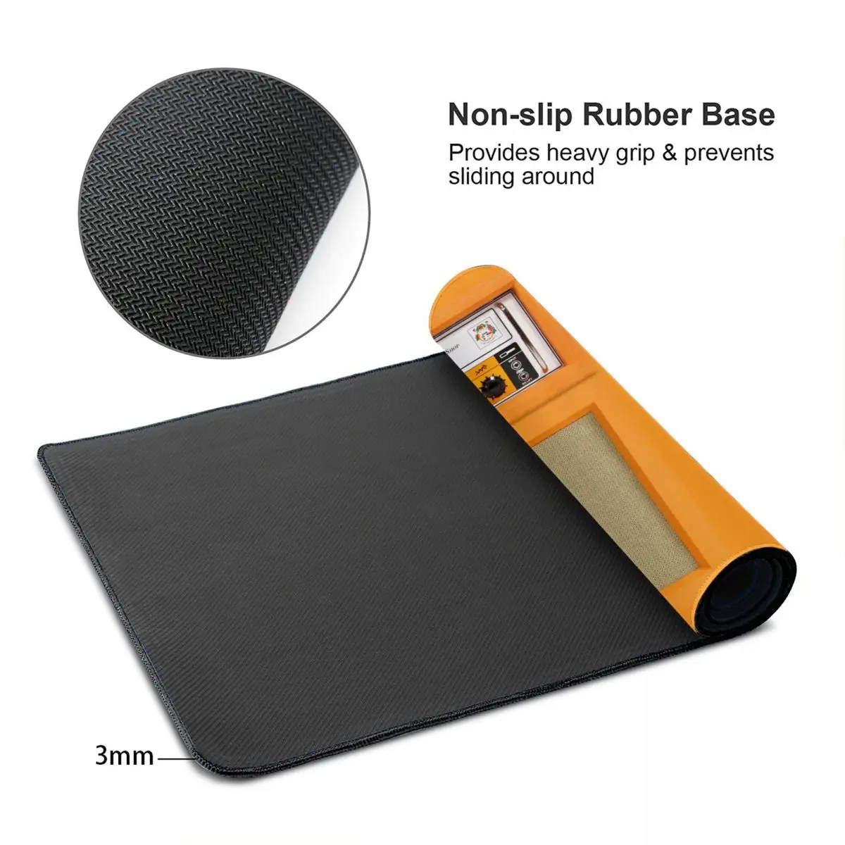 Large Mouse Pad Orange Color A - đánh giá và giá Pc Gaming Orange