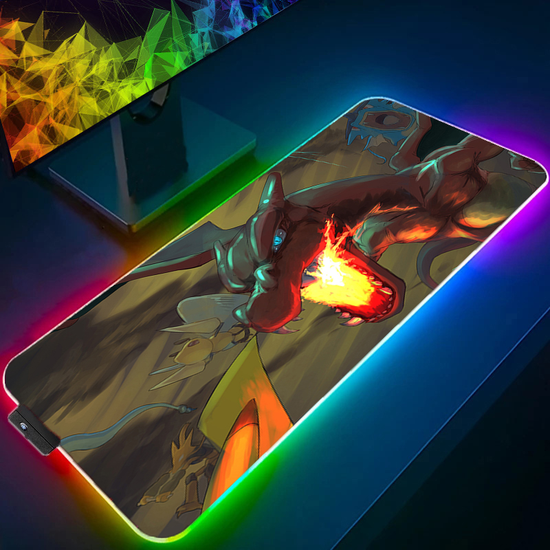 LED Light Mouse Pad Desk Mat G - đánh giá và giá Rgb Keyboard Wrist Rest