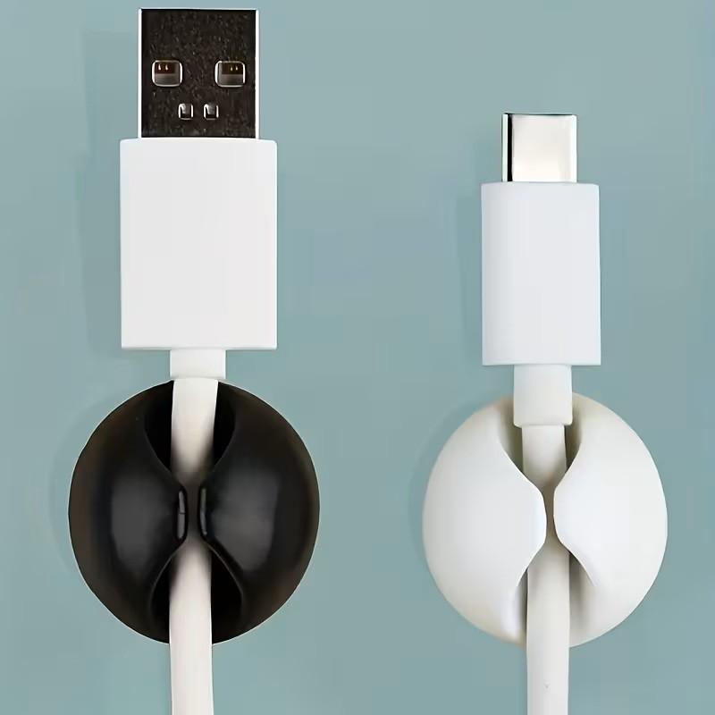 6/10/18-Piece Cable Organizer  - đánh giá và giá Desk Cable Organizer