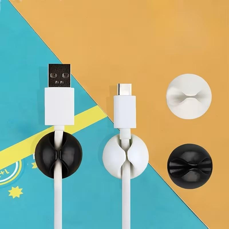 6/10/18-Piece Cable Organizer  - đánh giá và giá Desk Cable Organizer