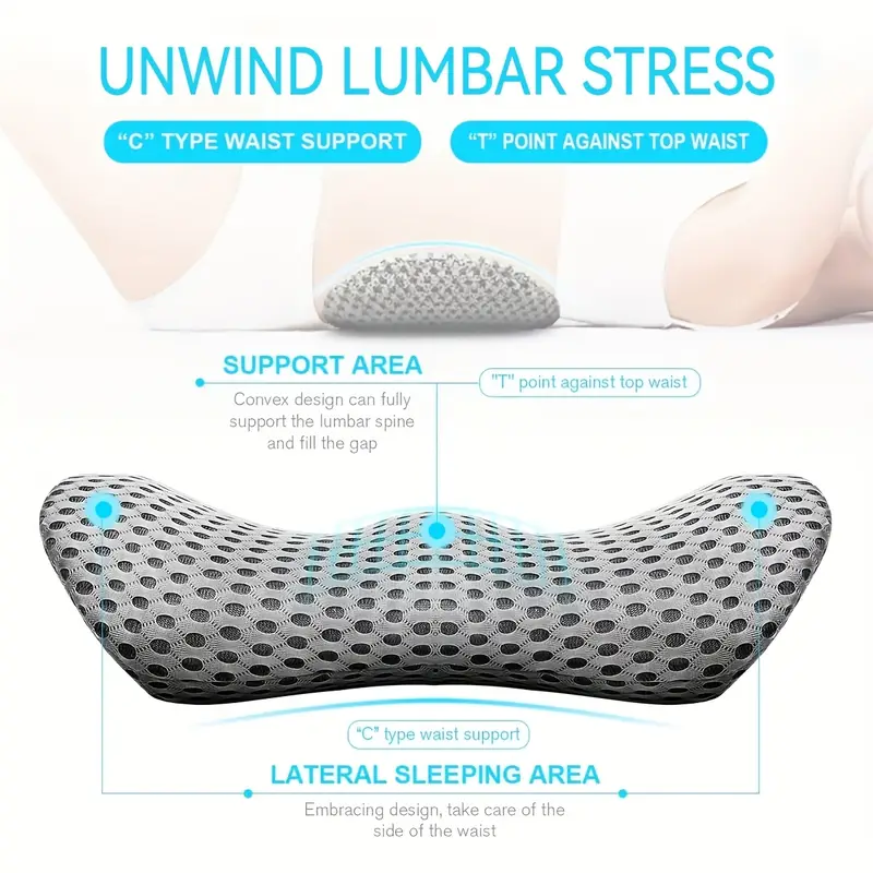 Ergonomic Memory Foam Lumbar P - đánh giá và giá Gaming Chair Lumbar Pillow