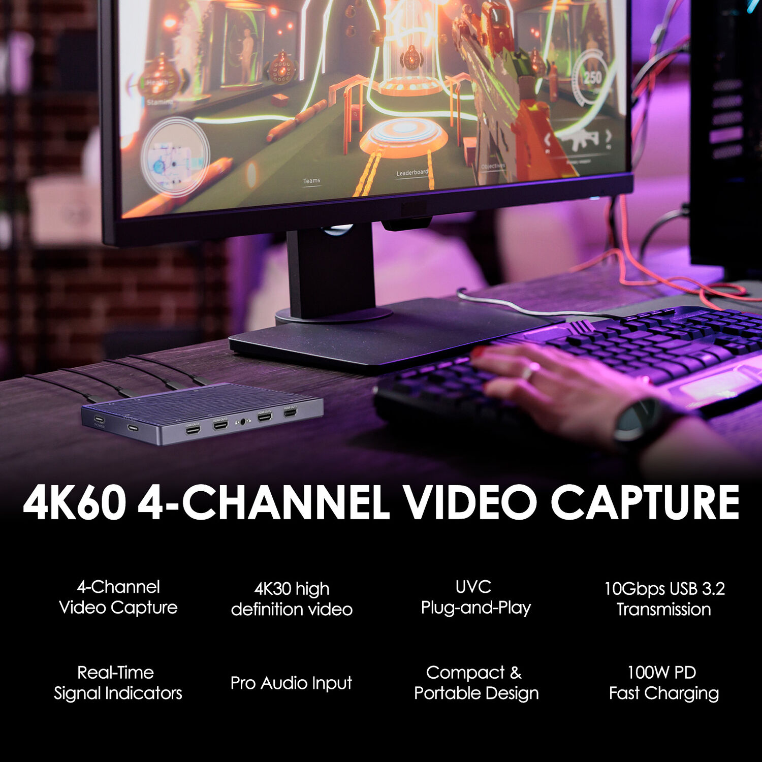 CineTreak CT-4 4K 4-Channel Vi - đánh giá và giá Capture Card Hdmi
