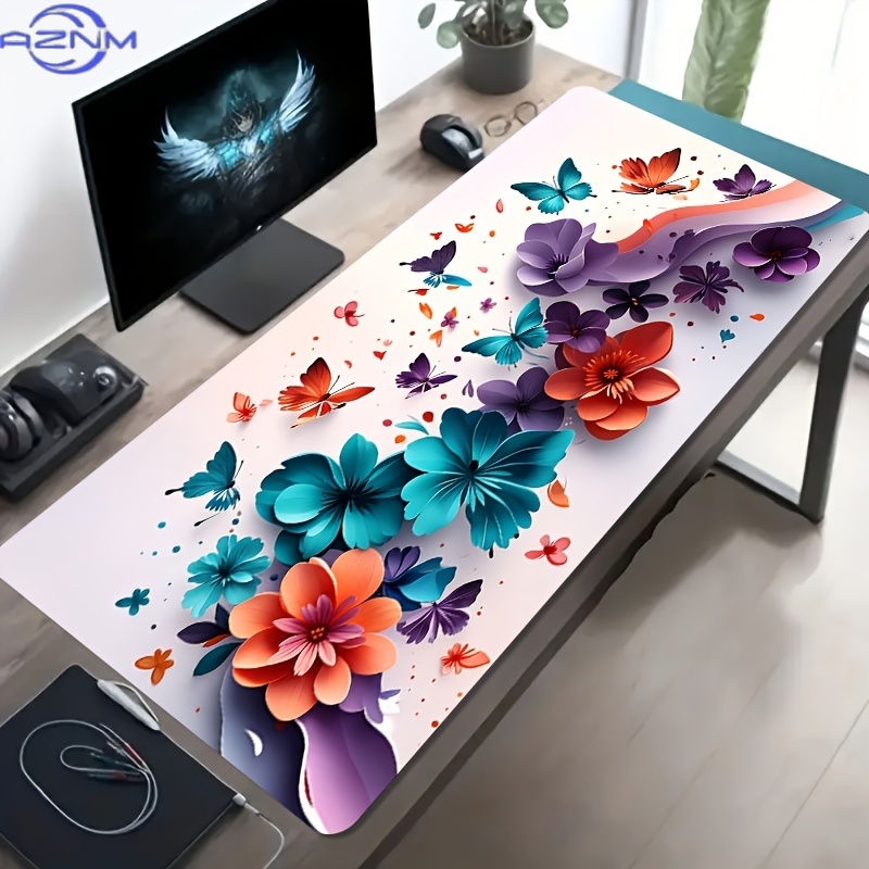 1pc Large Gaming Desk Mat Comp - đánh giá và giá Pc Gaming Orange