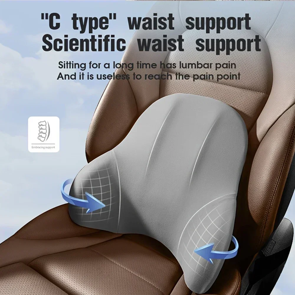 Car Seat Neck Pillow & Lumbar  - đánh giá và giá Gaming Chair Lumbar Pillow