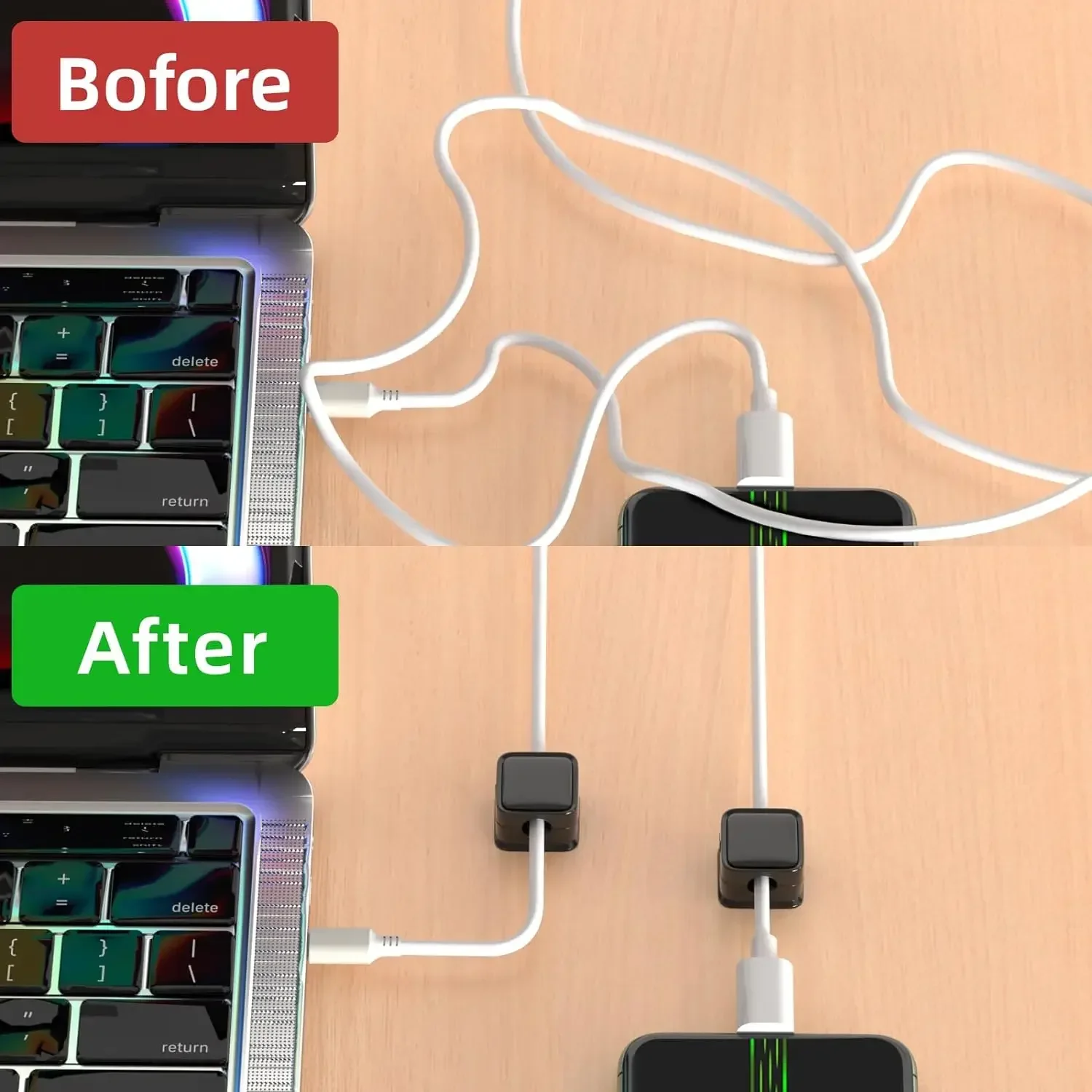 Mini Cable Organizer Holder Ma - đánh giá và giá Desk Cable Organizer