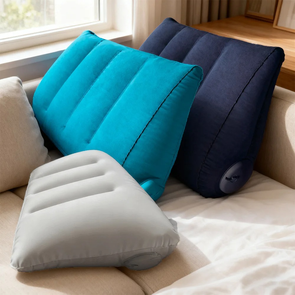 Triangular Travel Pillow Infla - đánh giá và giá Gaming Chair Lumbar Pillow